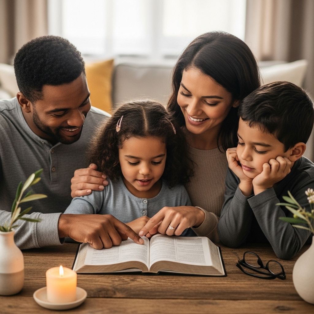 Discover powerful scripture passages that celebrate the blessing of family bonds and relationships