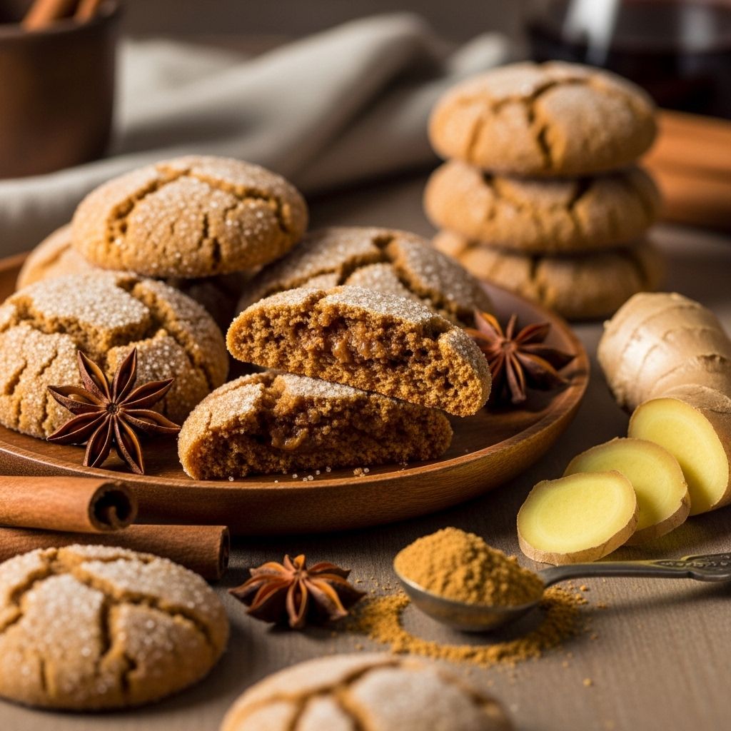 Discover the ultimate recipe for big, soft, and chewy ginger cookies, perfect for holiday gatherings and cozy evenings all year round.