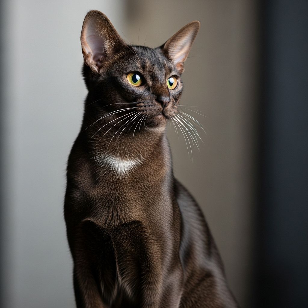 Black Abyssinian Cat Breed Guide: Care, Personality & Health A striking blend of wild looks and playful intelligence makes for a captivating companion.