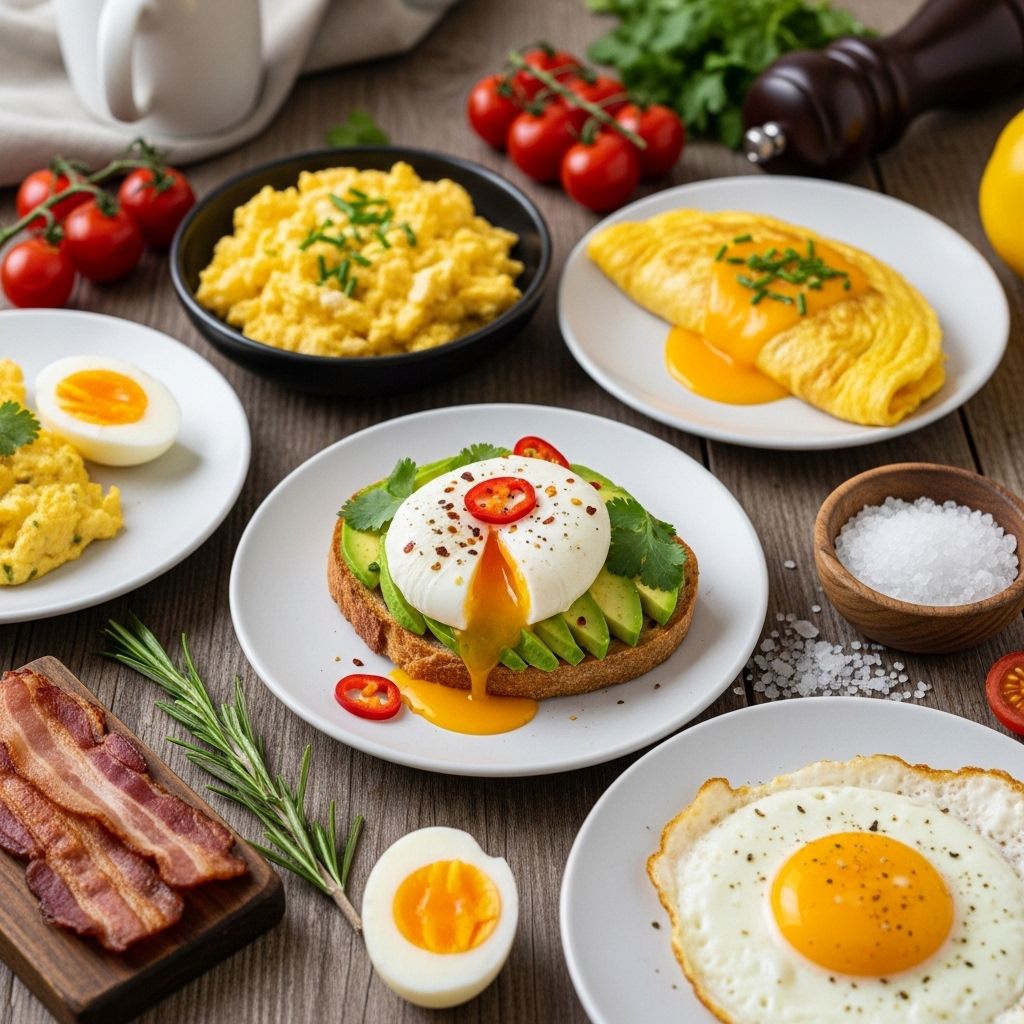 The Ultimate Guide to Breakfast Egg Recipes: Classics, Innovations, and Global Inspirations Discover simple techniques that transform everyday eggs into gourmet morning dishes.