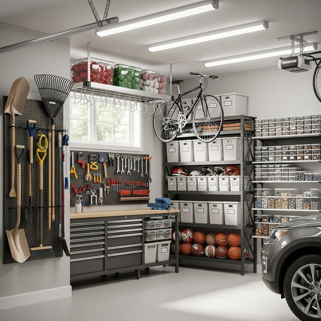 Garage Organization Ideas: 30 Brilliant Ways To Maximize Space Unlock your garage’s full potential with creative solutions for storage, tools, sports gear, and more.