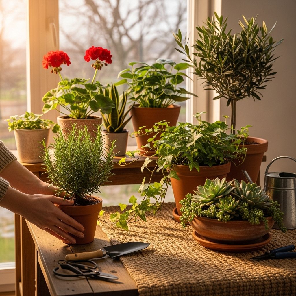 Comprehensive steps and expert tips to transition your outdoor plants indoors safely and keep them thriving all winter long.