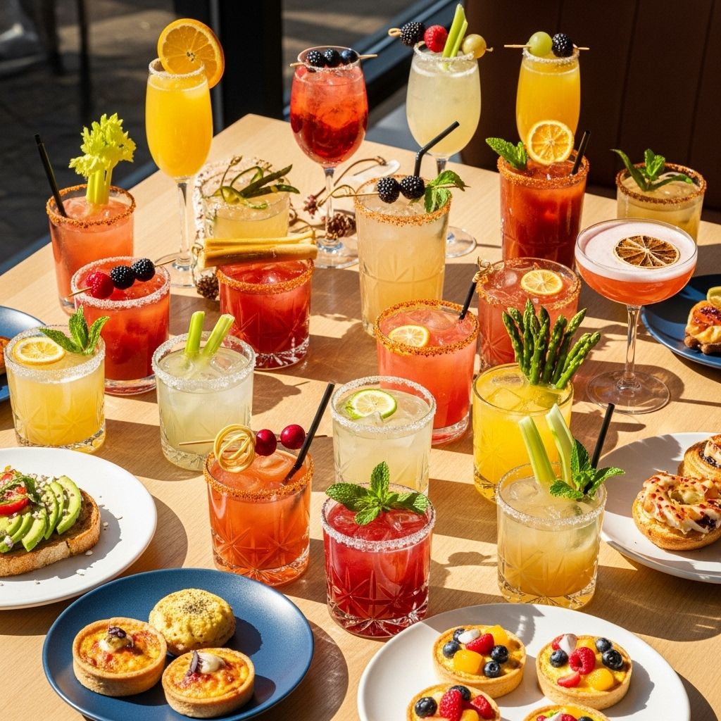 Creative twists on familiar favorites make sunlit gatherings memorable.