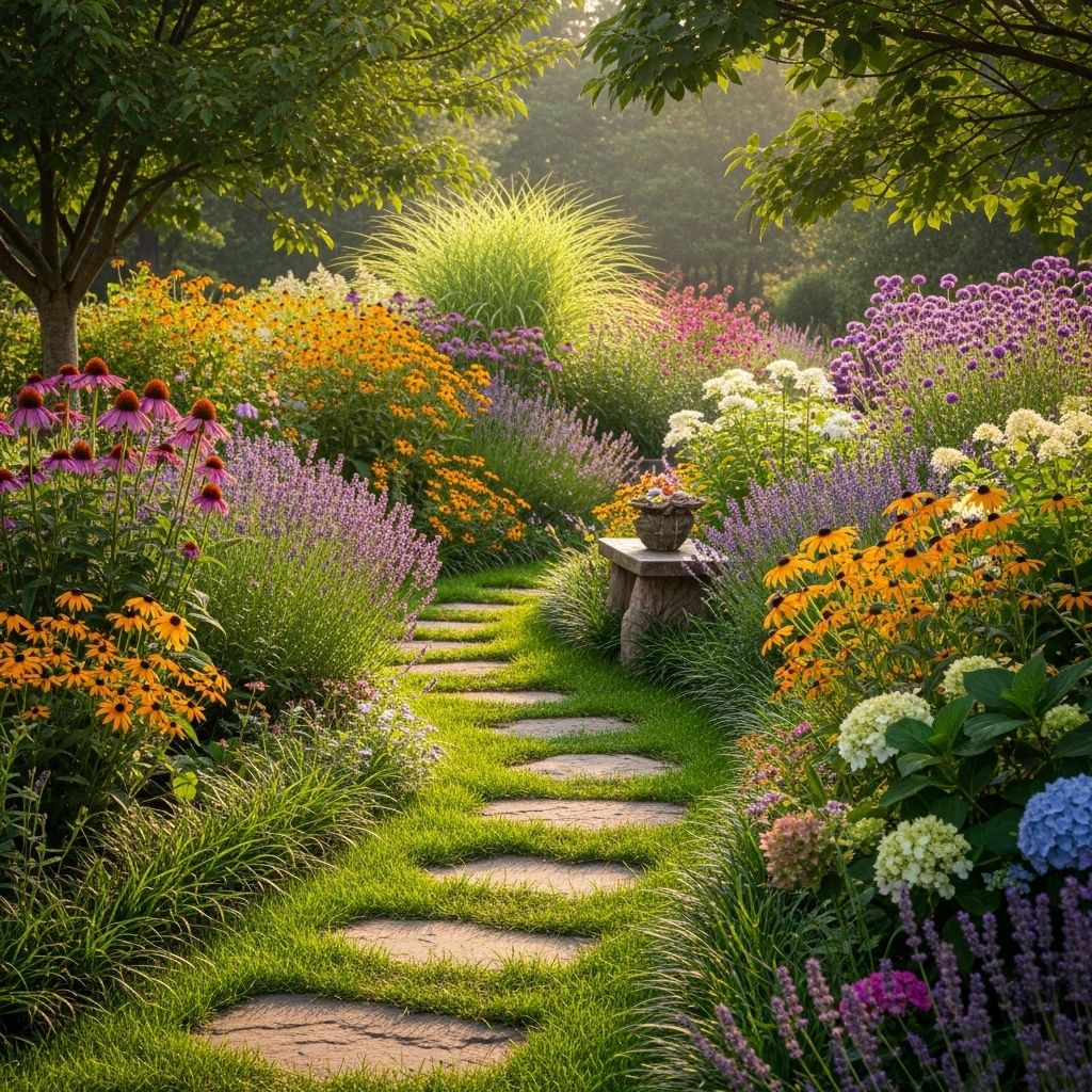 Transform your outdoor space with affordable, eco-friendly grass pathways that enhance your garden's natural beauty