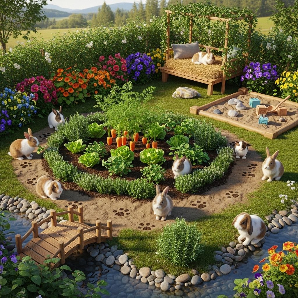 Transform Your Yard into a Nutritious Haven for Rabbits and Humans