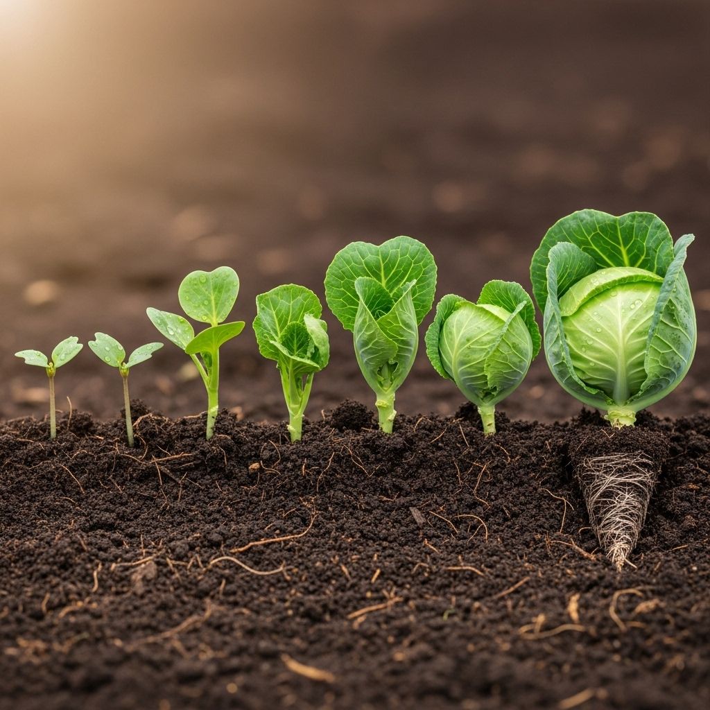 Unlock the secrets behind every stage of cabbage growth from seed to harvest and master your brassica gardening journey.