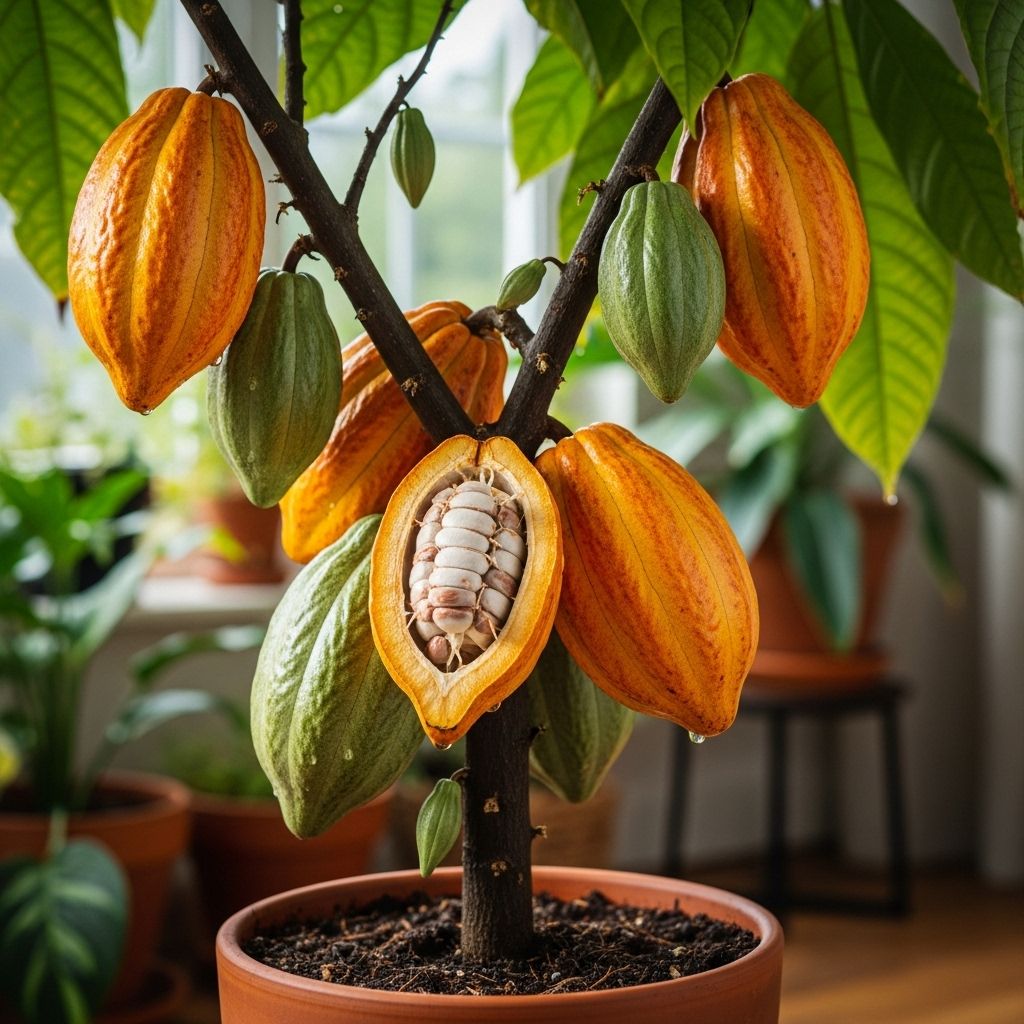 Discover how to grow cacao trees at home, from germination to harvesting your own cocoa beans for homemade chocolate delights.