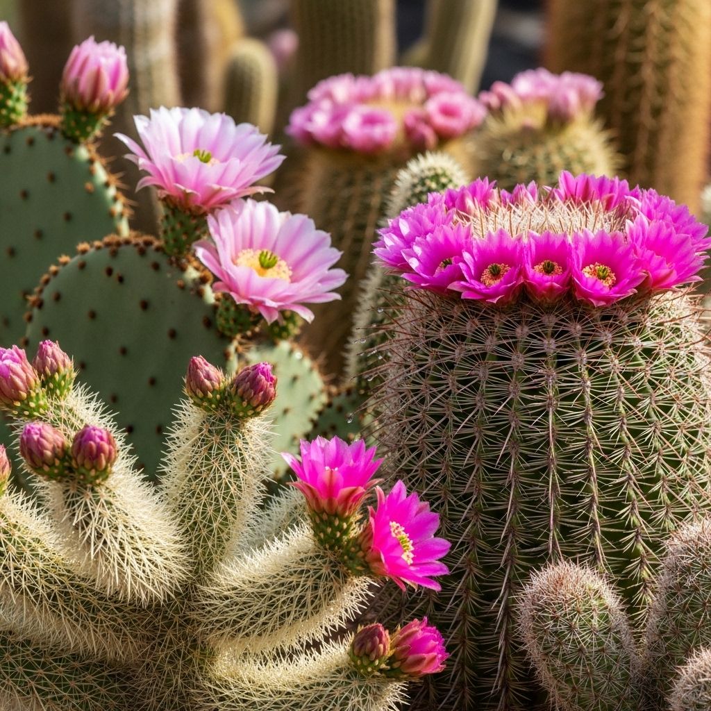 Discover 13 captivating cacti that produce gorgeous pink blooms, adding vibrant color to your indoor or outdoor garden.