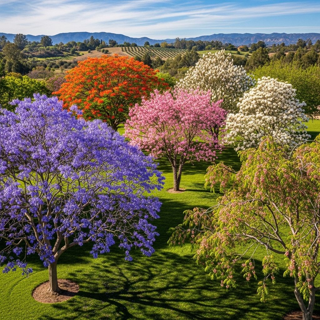 Discover the best flowering trees to brighten up California landscapes and learn how to choose the perfect variety for your space.