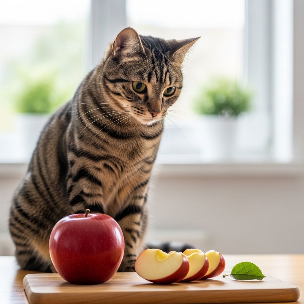Peeled, seedless morsels can add crunchy enrichment as an occasional feline indulgence.
