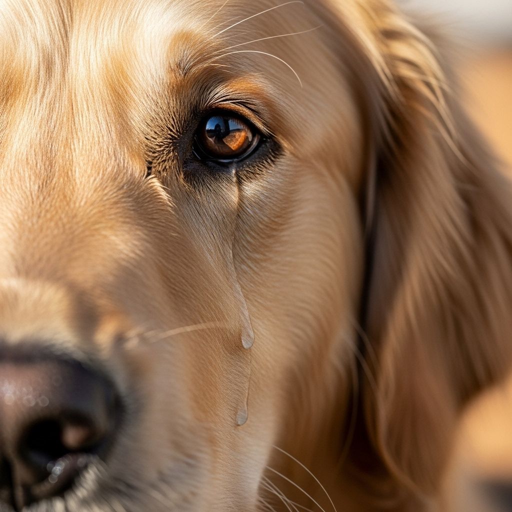 A pup’s watery gaze may reveal hidden emotions and strengthen the bond between you.