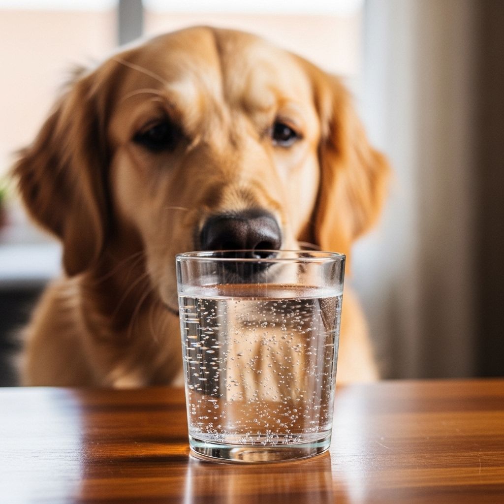 Seeing how bubbles upset canine digestion reveals healthier ways to keep pets hydrated.