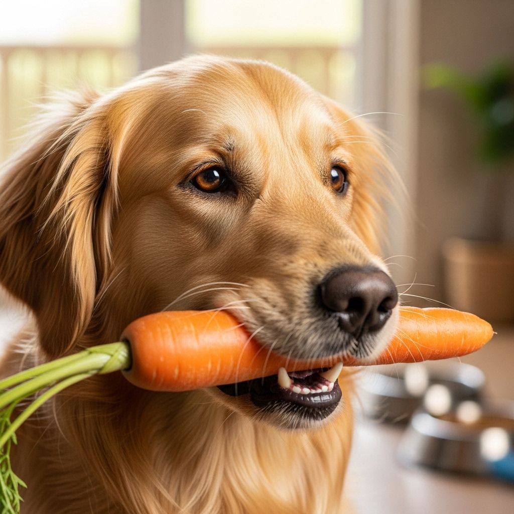 Crunchy, low-calorie bites rich in vitamins to boost a pup’s coat and dental hygiene.