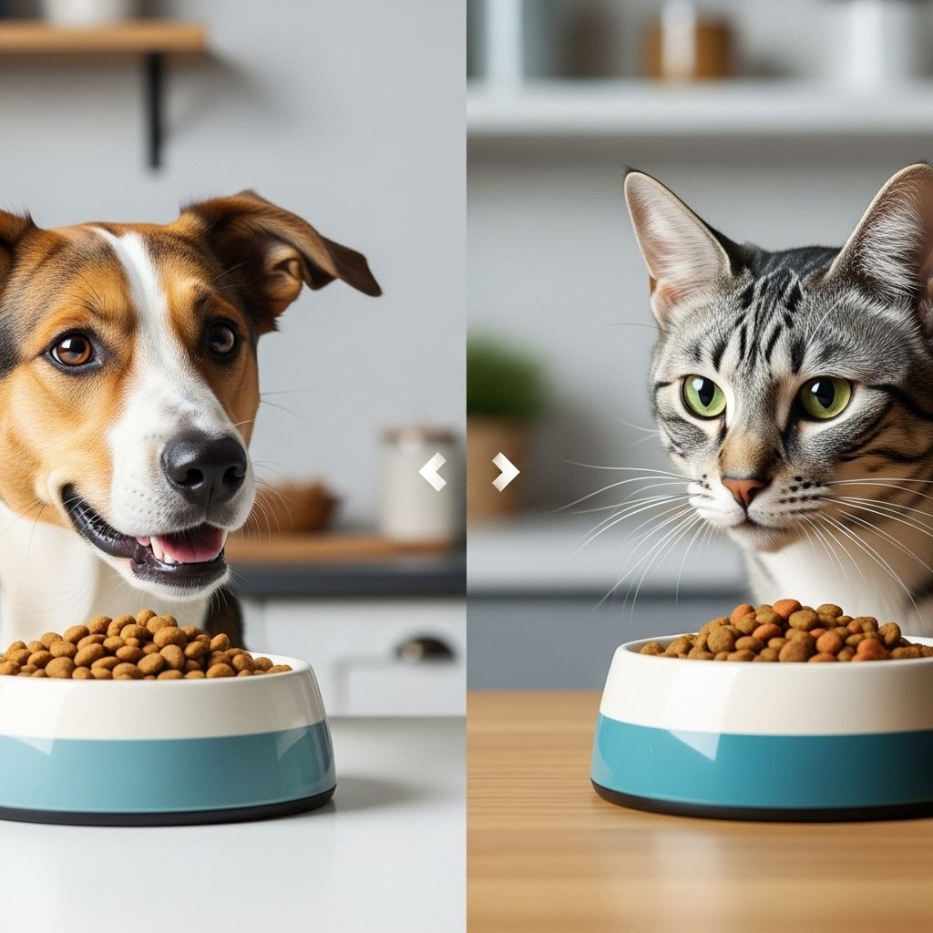 Separate feeding zones and schedules help maintain each pet’s optimal health.