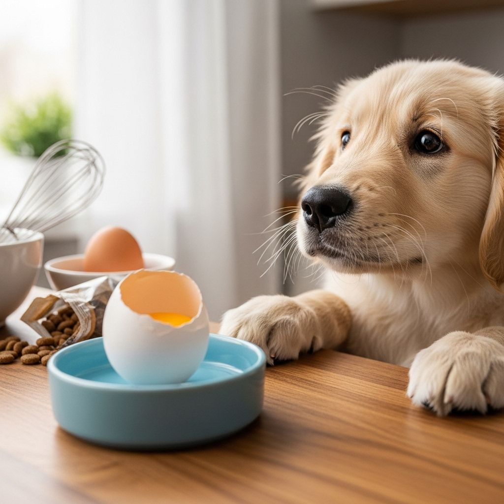 A well-prepared egg treat can support your dog's coat health and energy levels.