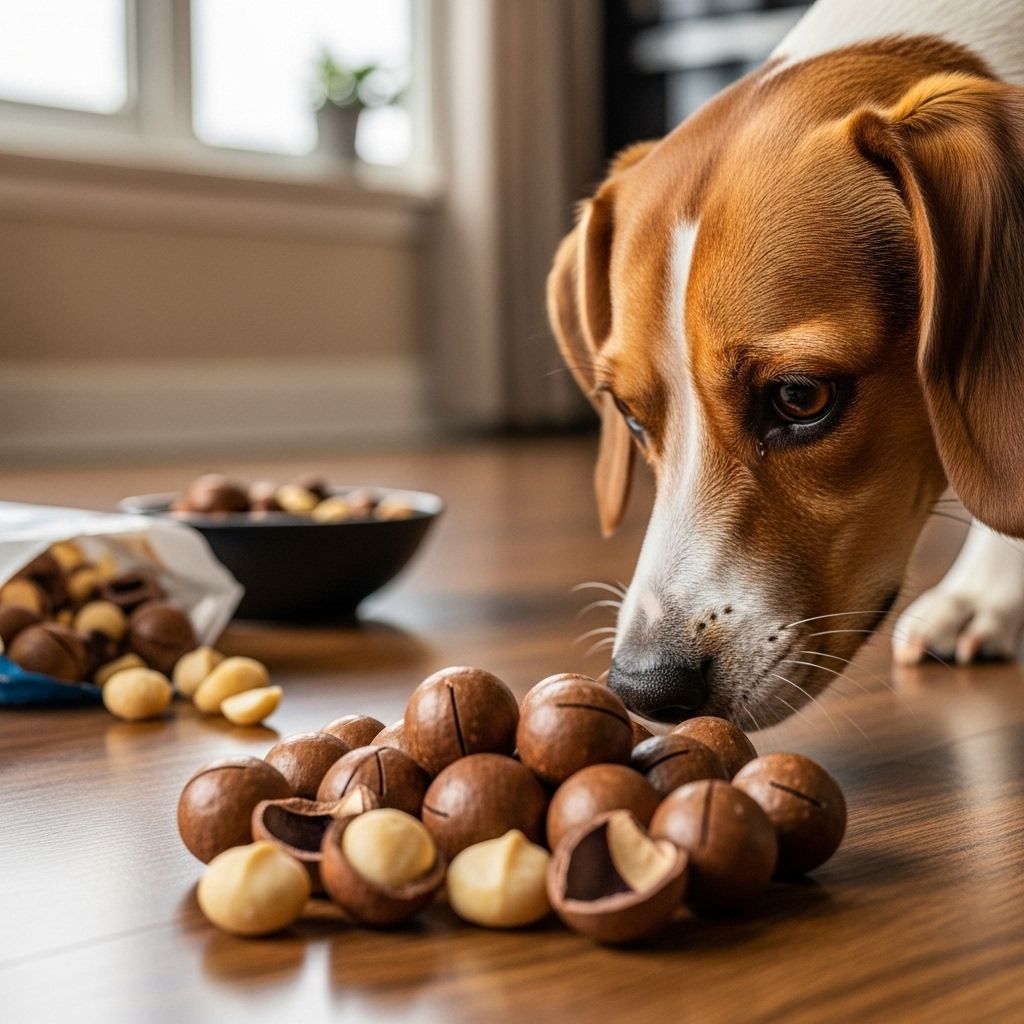 Small amounts of macadamia nuts can quickly threaten a dog’s health without warning.