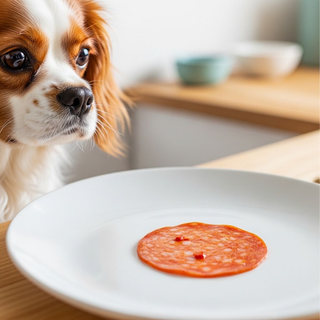 Spiced, high-fat snacks can trigger inflammation and salt overload in canine digestion.