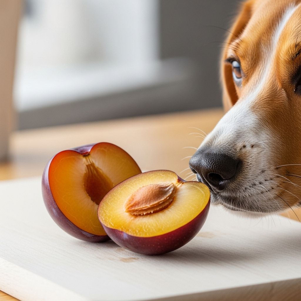 Insights into plum toxicity and healthy serving tips for your canine companion.