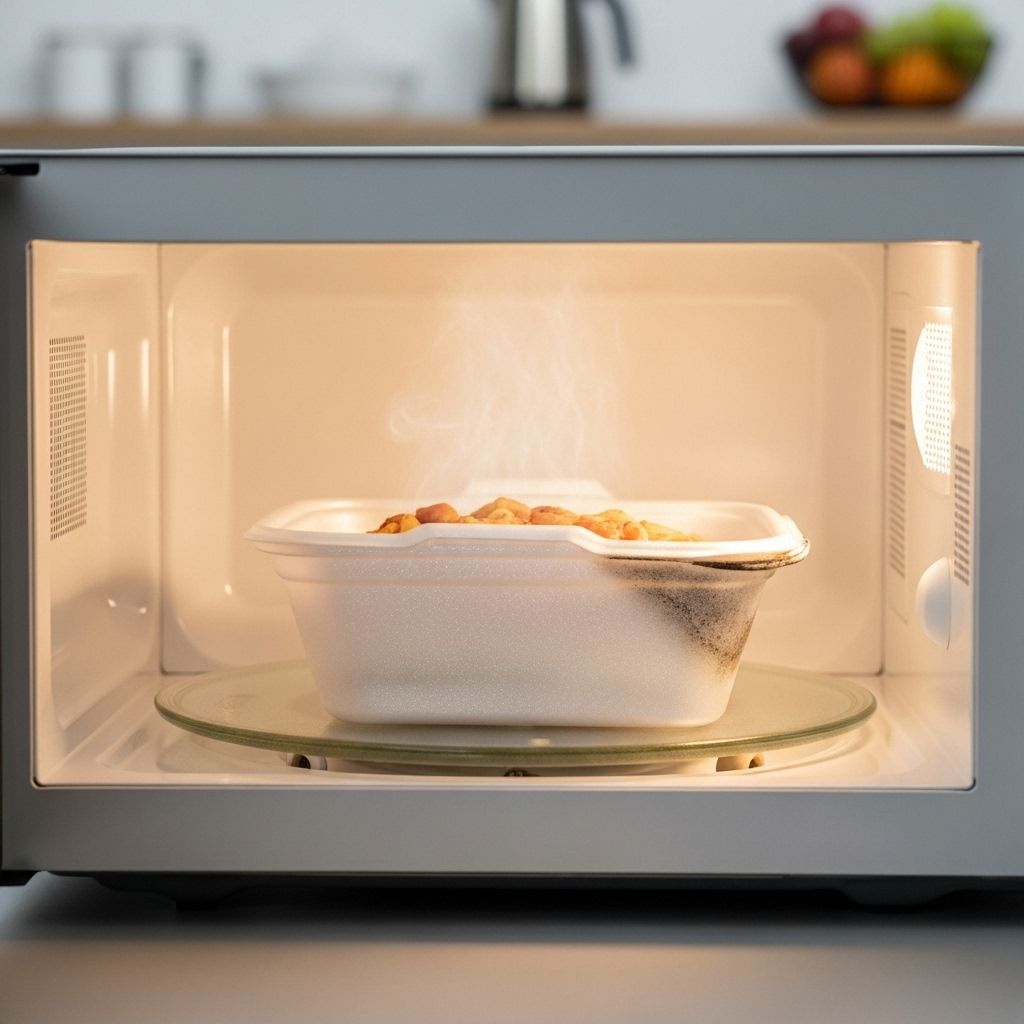 Get the facts on microwaving Styrofoam: what’s safe, what’s not, and how to heat up leftovers the right way.