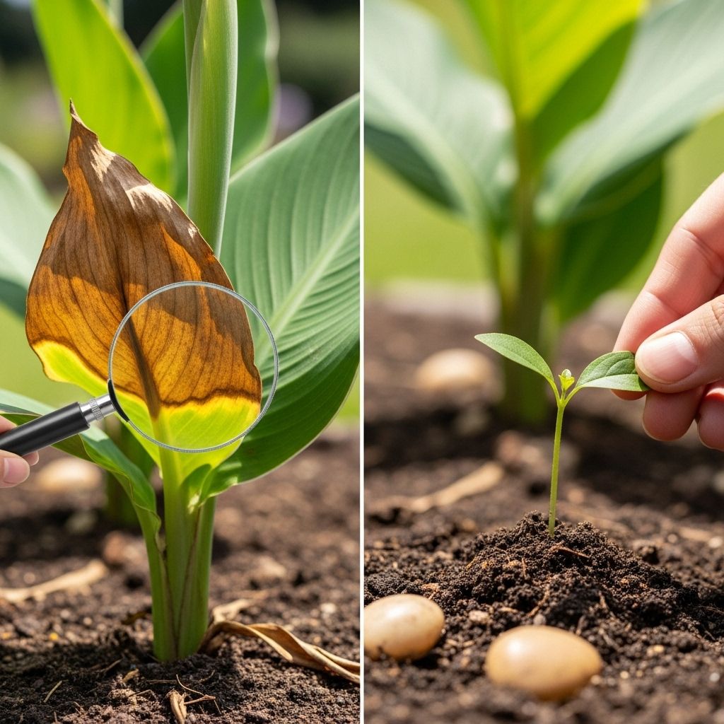 Explore 15 frequent canna lily problems and practical solutions to keep your tropical blooms thriving all season.