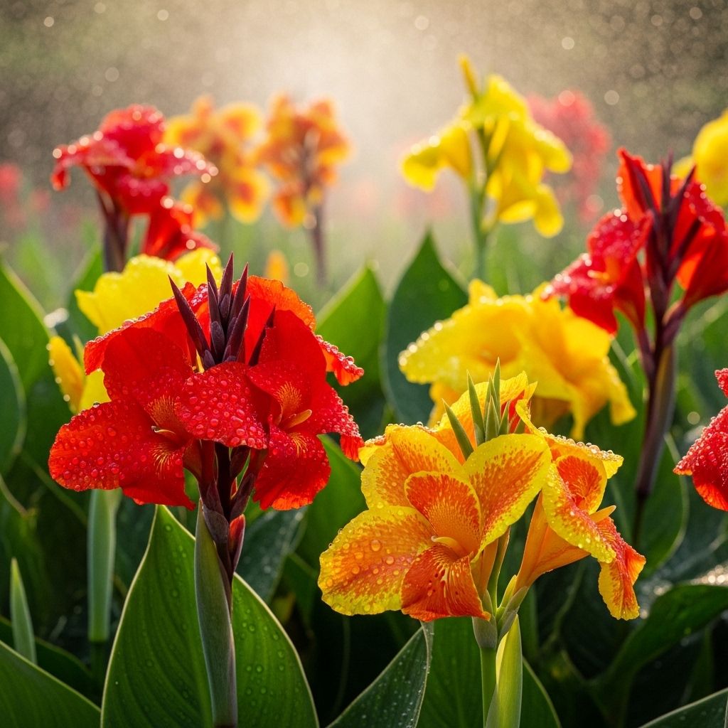 Unlock vibrant blooms and foliage by perfecting your canna lily watering routine and soil care.