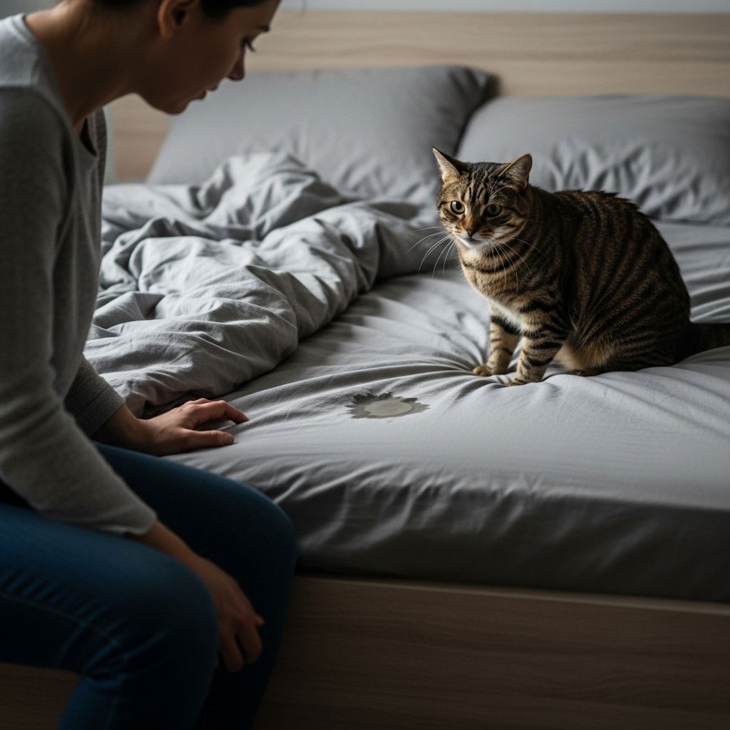 A calm routine and ideal litter placement prevent stress-driven accidents.