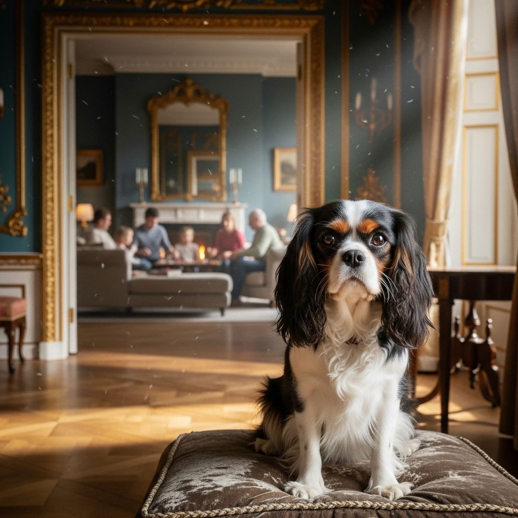 A journey through the breed's royal past and its revival into a beloved family pet.