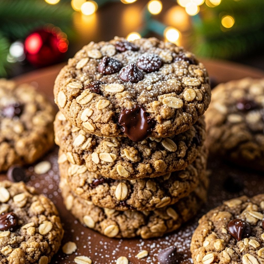 Discover the secret to irresistibly chewy oatmeal cookies packed with chocolate chips and walnuts—perfect for any occasion.