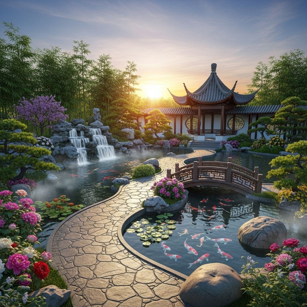 Each design detail nurtures balance and tranquility in your garden oasis.