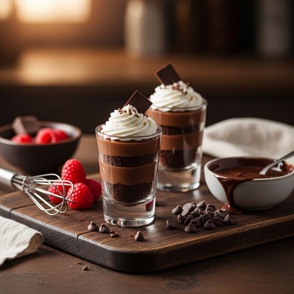 Transform your cocktail experience with a shot that magically tastes like chocolate cake