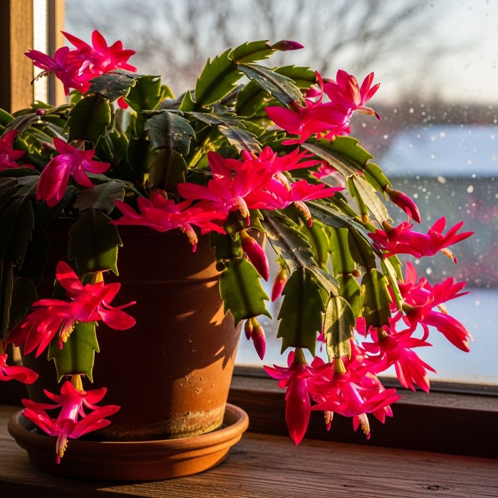 Discover expert care, blooming secrets, and troubleshooting tips to keep your Christmas cactus thriving year-round indoors.