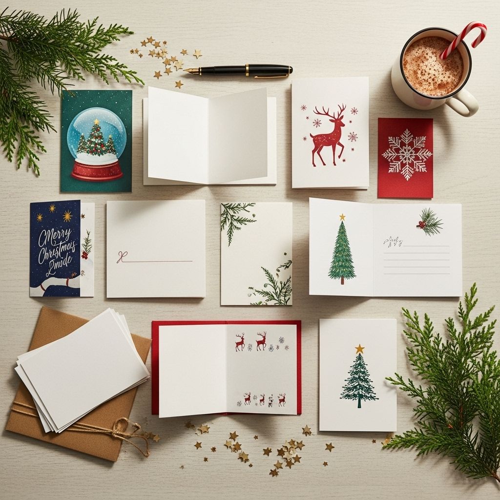 Find the perfect words to express your holiday cheer with these festive Christmas card messages for family, friends, and colleagues