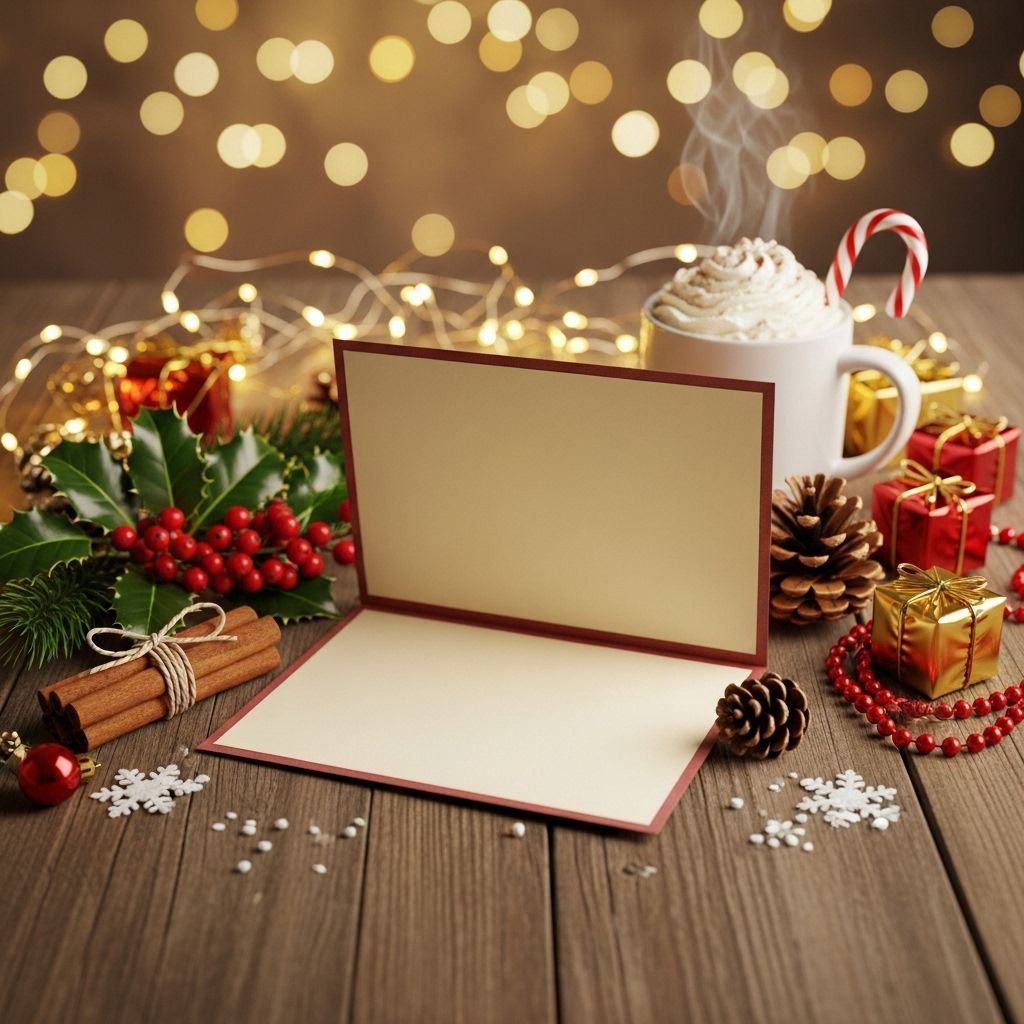 Christmas Card Messages: 130 Sayings To Spark Holiday Cheer Find the perfect words for your holiday cards with 130+ heartfelt, funny, and creative Christmas card sayings and greetings.