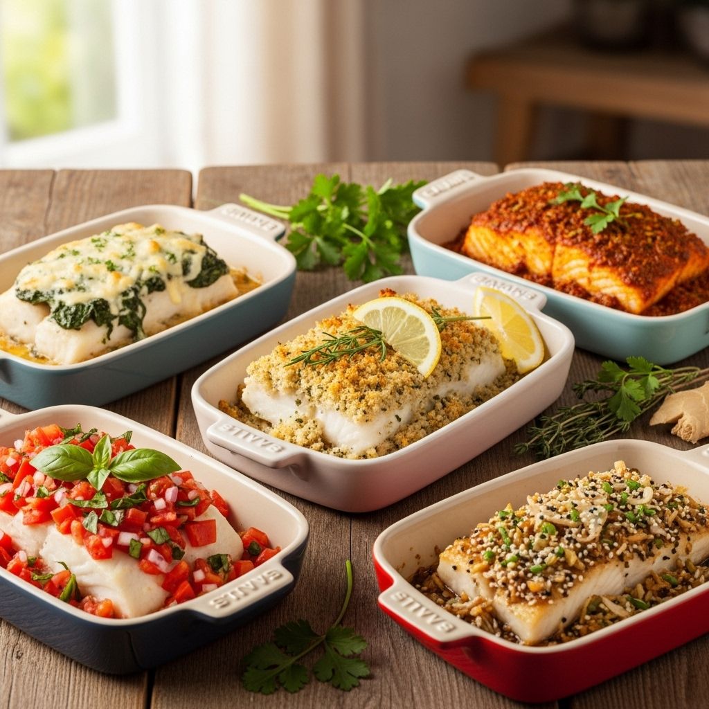 A foolproof, family-friendly baked haddock recipe with a savory crumb topping perfect for any night of the week.