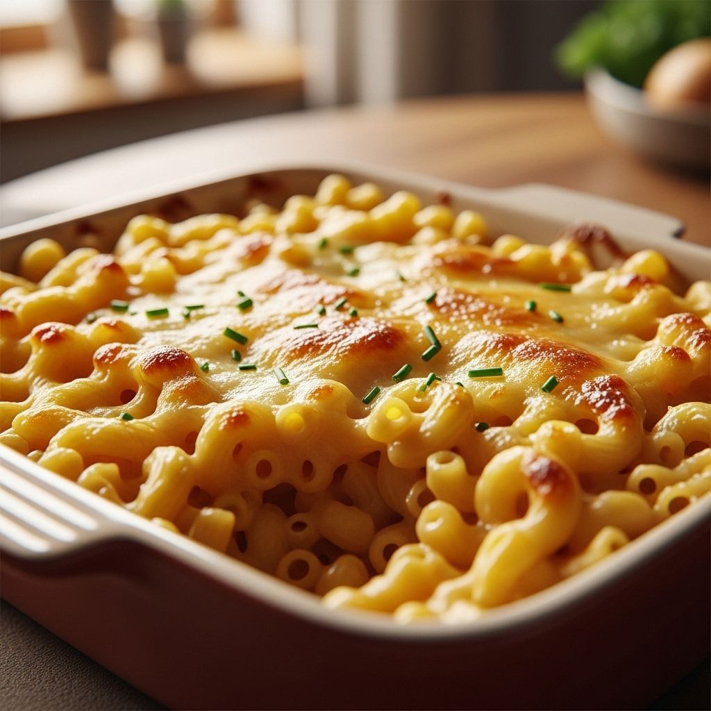 Rich, creamy layers of golden pasta perfection that comfort every bite you take!