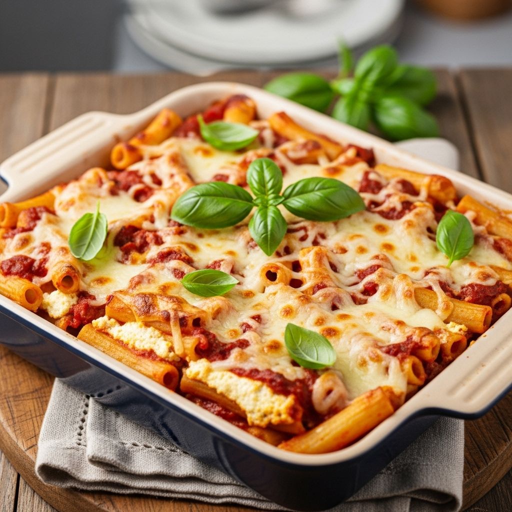 Baked Ziti Recipe: Easy Step-By-Step Guide With 5 Expert Tips Classic baked ziti delivers cheesy, saucy comfort in every bite—perfect for family dinners and gatherings.