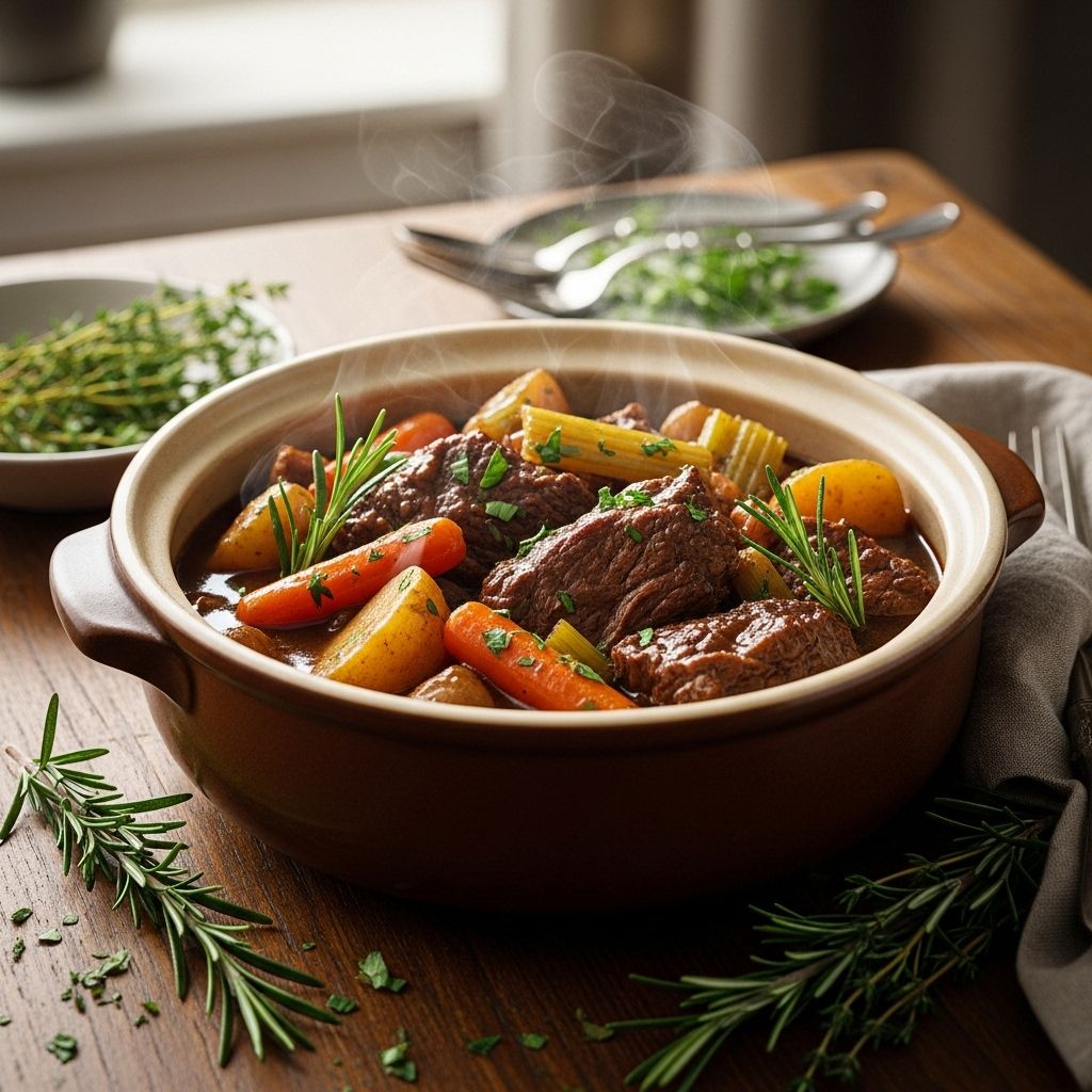 Beef Pot Roast Recipe: Complete Guide To Classic Comfort Food Discover rich flavors and tender delights in a timeless dinner that warms the soul.