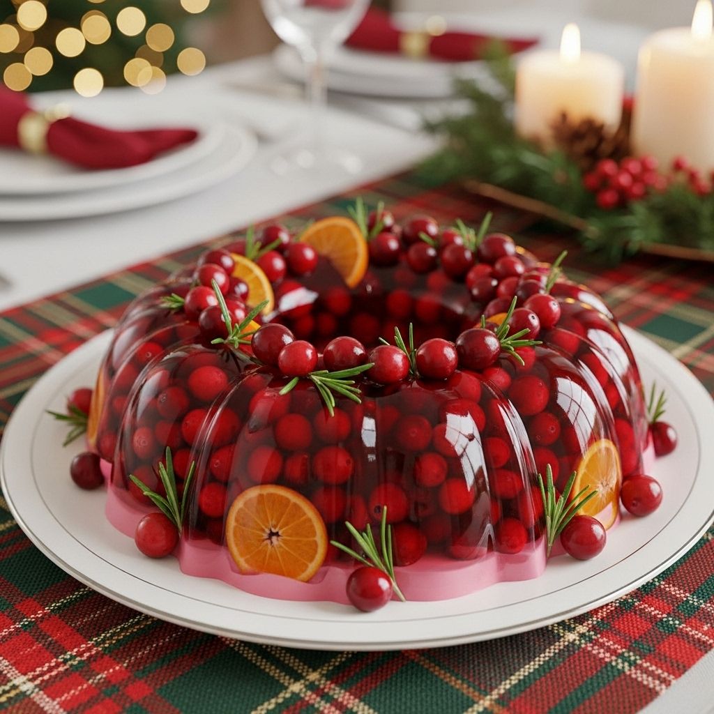 Cranberry Gelatin Salad Recipe: 5 Simple Holiday Steps A bright and flavorful cranberry gelatin salad perfect for holiday gatherings and family celebrations, blending sweet and tart fruits with nutty crunch.