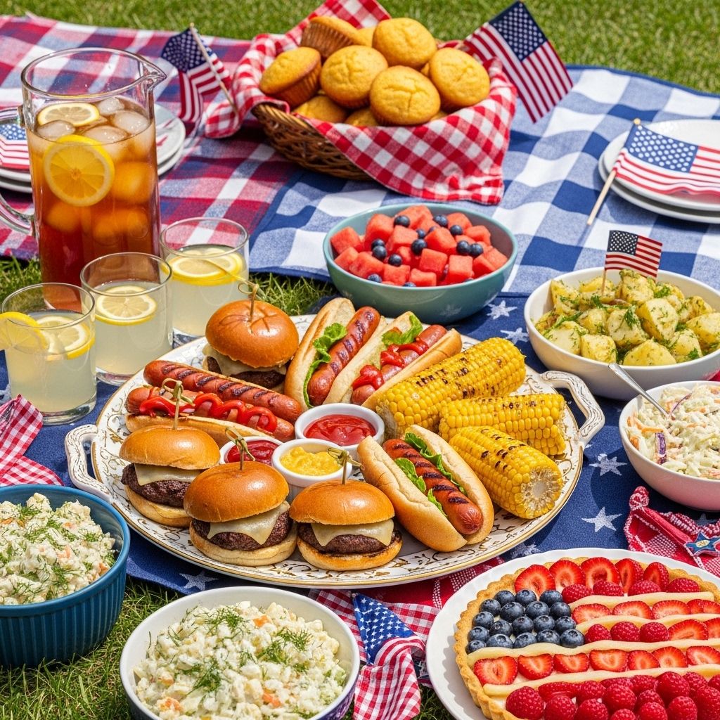 40 Classic Fourth of July Recipes for the Ultimate All-American Celebration Savor a patriotic feast with bold grill flavors and refreshing summer sides.