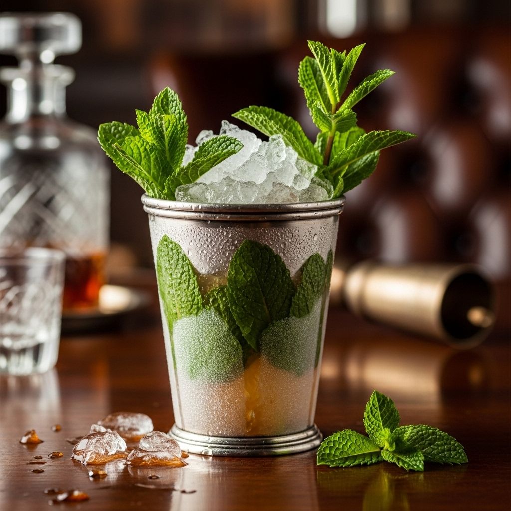 Discover the perfect mint julep recipe for your Kentucky Derby celebration or summer gathering