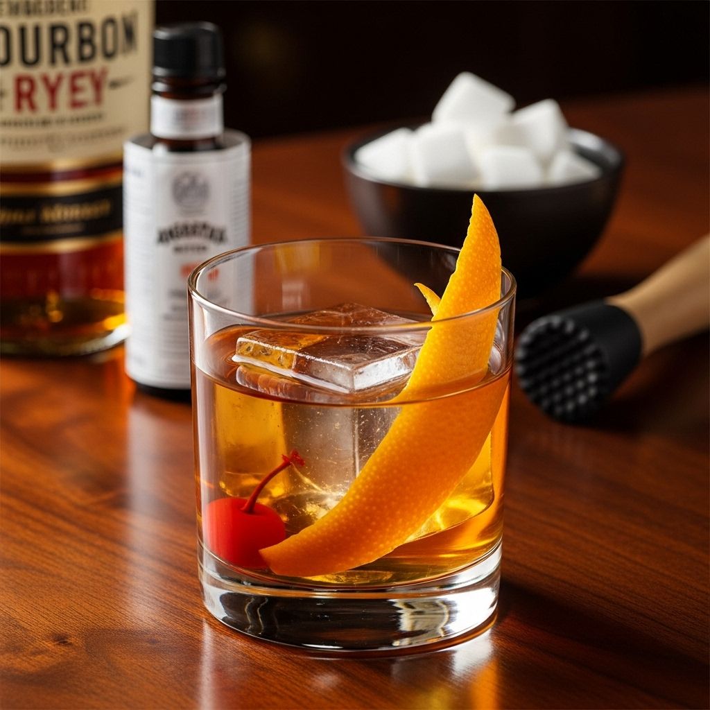 Classic Old Fashioned Cocktail Recipe: 5 Easy Steps Savor rich flavors blended with tradition, crafted to delight every discerning palate.