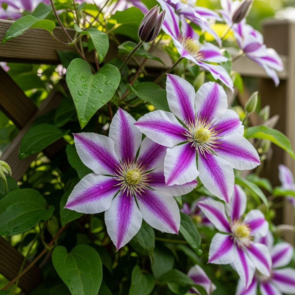 Seasonal care and pruning tips ensure flowering climbers thrive in every gardening year.