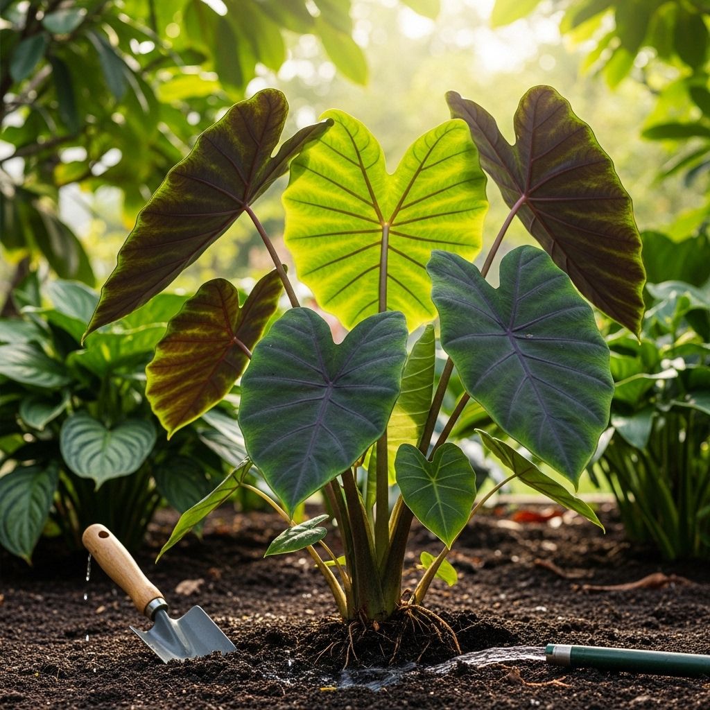 Bold, heart-shaped leaves transform any space into a lush retreat with simple care.