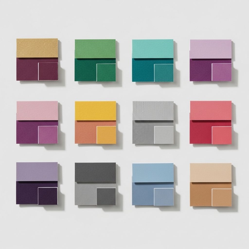Discover expert-curated color combinations that make purple shine in any room, outfit, or occasion.