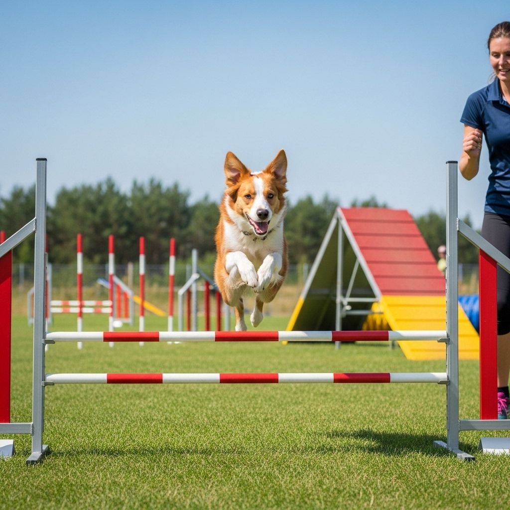 Tackling each obstacle sharpens your pup's focus while strengthening your partnership.
