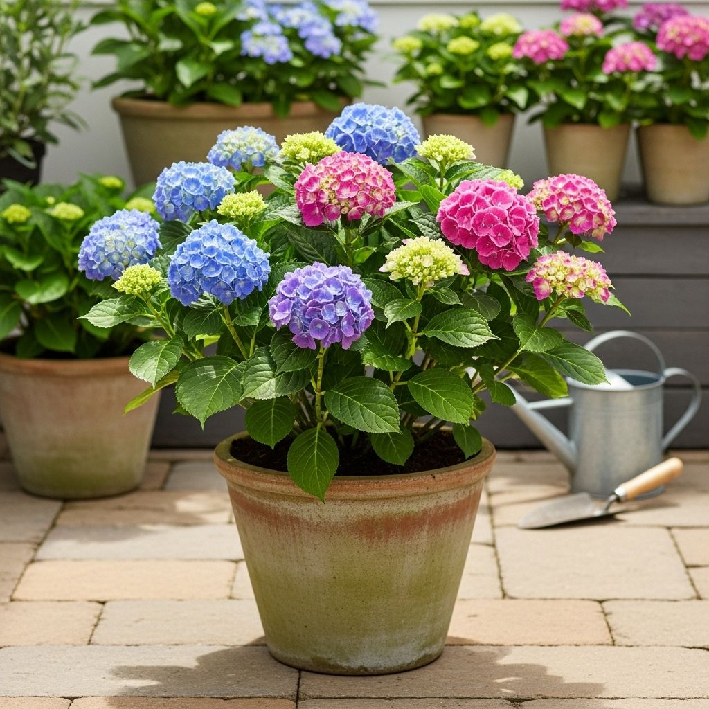 How To Grow Hydrangeas In Containers: Comprehensive Guide Transform your space with vibrant blooms using expert tips for potted floral success.