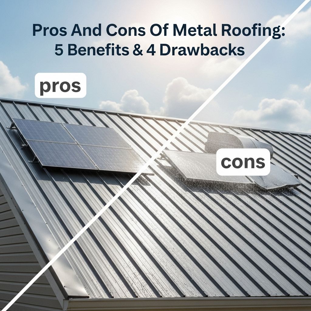 Pros And Cons Of Metal Roofing: 5 Benefits & 4 Drawbacks Discover if a metal roof is the right investment for your home's durability, style, and long-term value