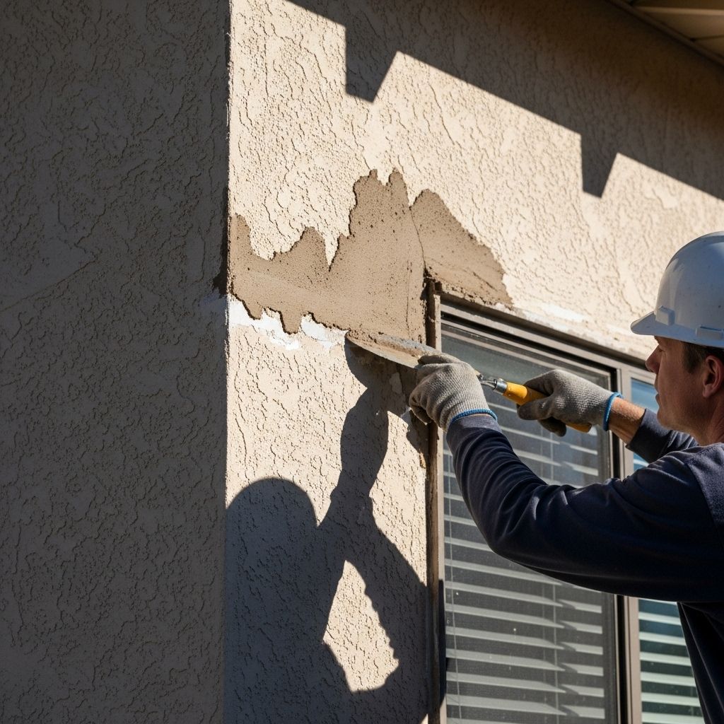 Learn the professional techniques to repair damaged stucco and protect your home's exterior for decades to come