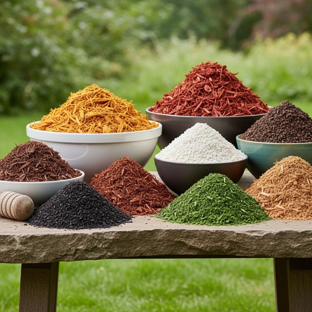 Types Of Mulch For Garden: Comprehensive Guide Discover the perfect mulch for your landscape with our comprehensive breakdown of organic and inorganic options