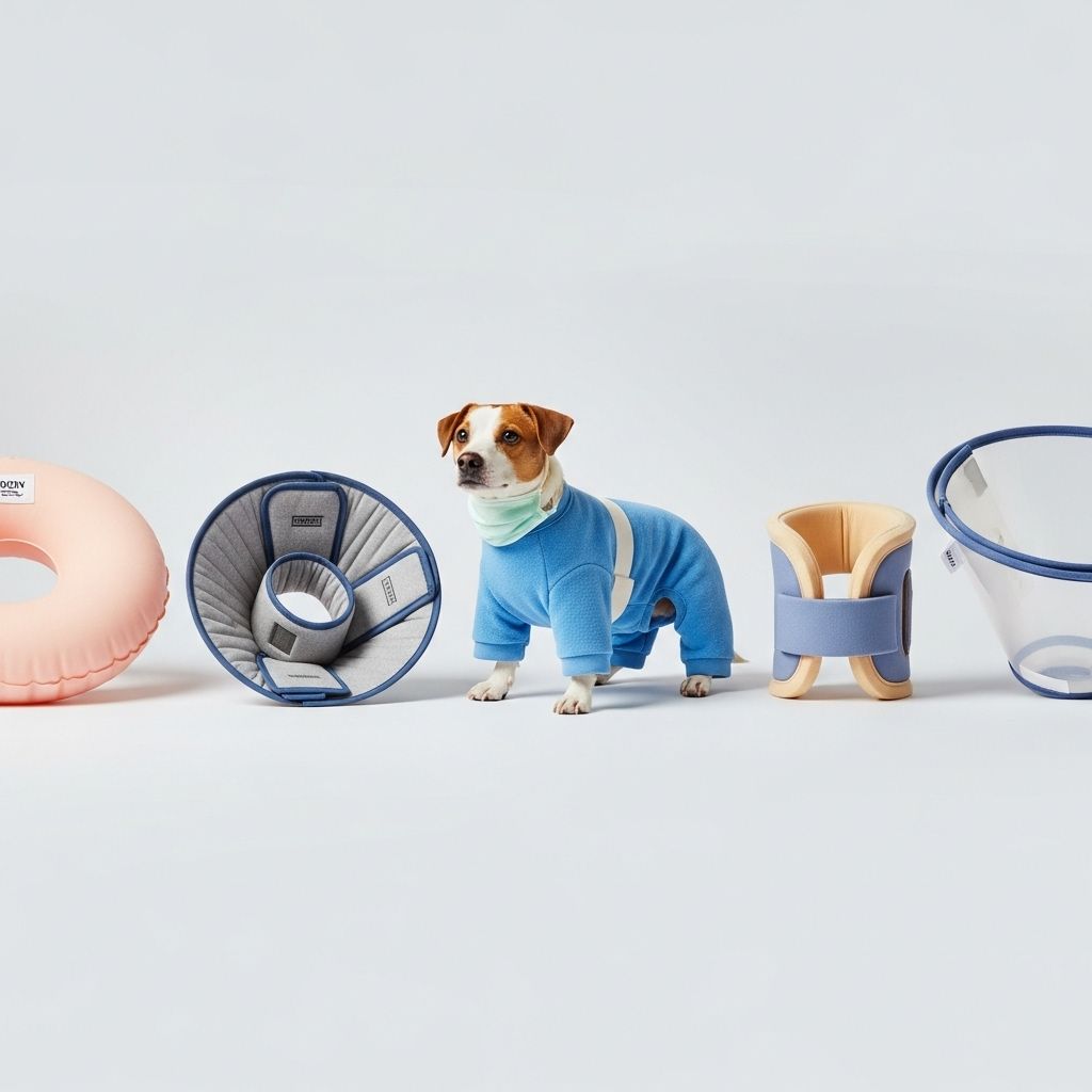 Comfort-focused alternatives help pets heal peacefully without the bulk of a plastic cone.
